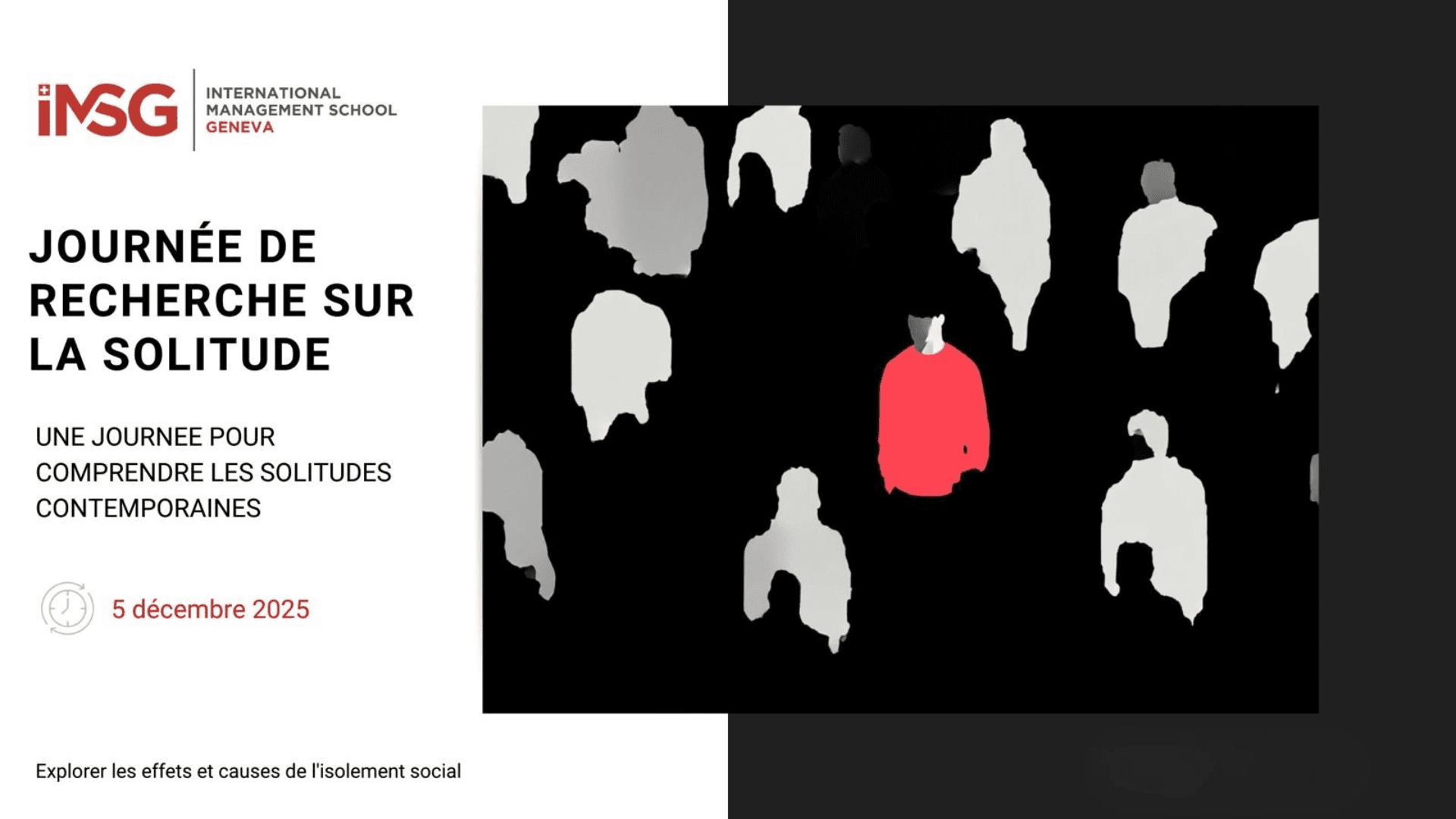 Journée de recherche – Les solitudes contemporaines