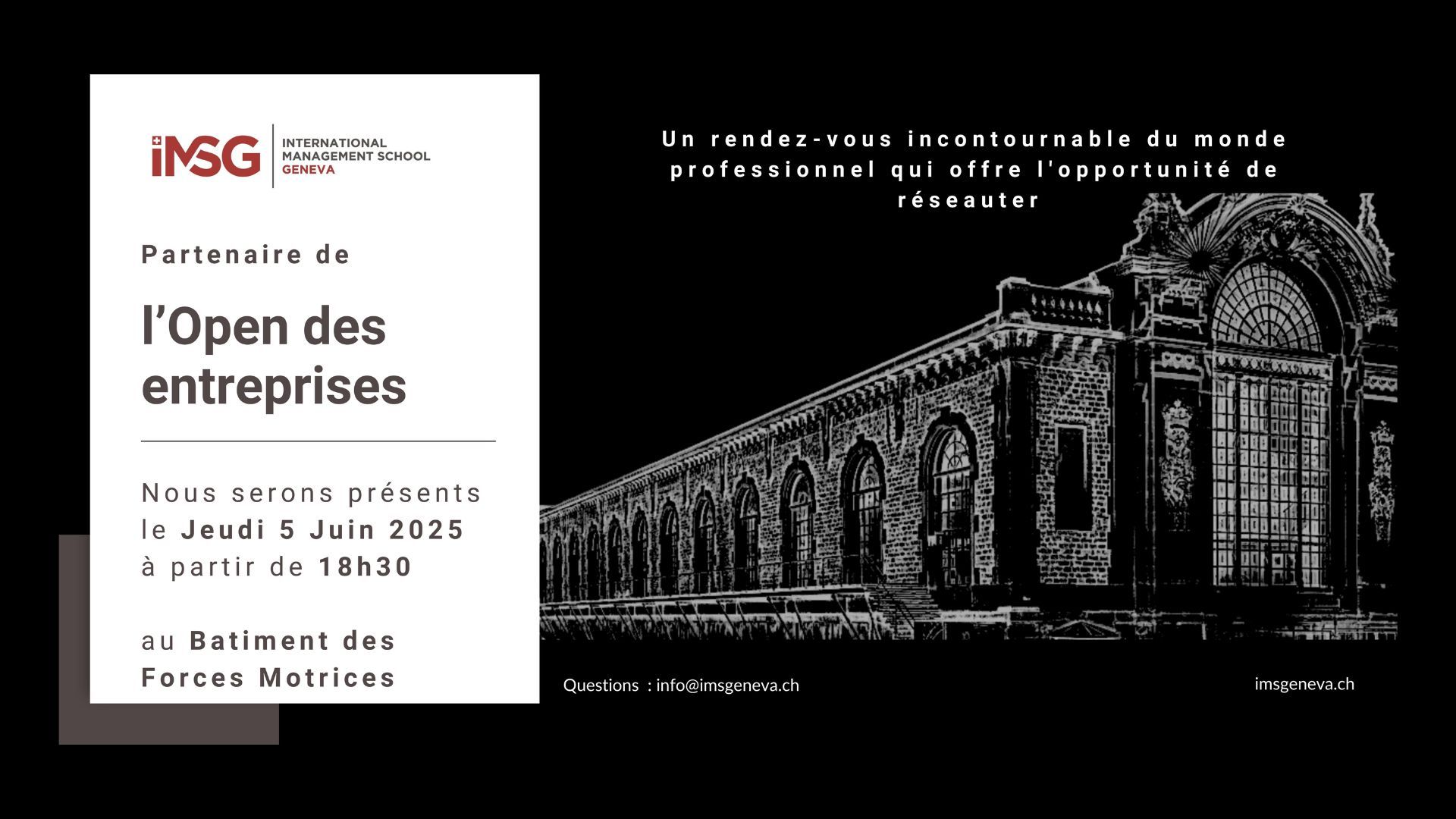 IMSG at the Open des Entreprises