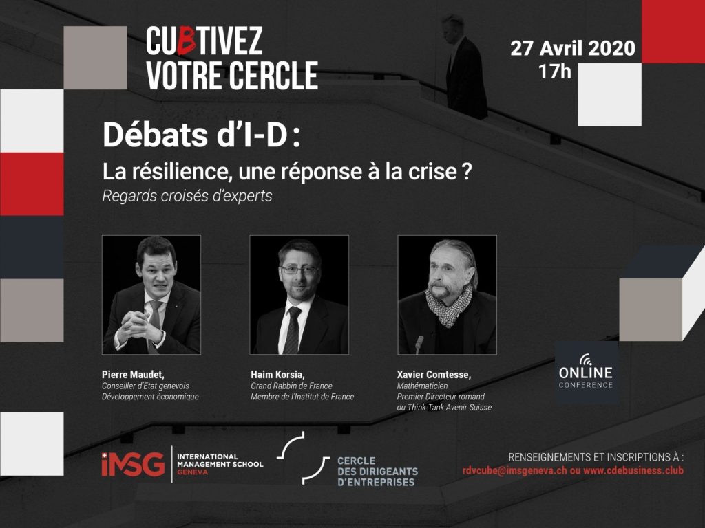 Débat dI-D : La résilience, une réponse à la crise ?